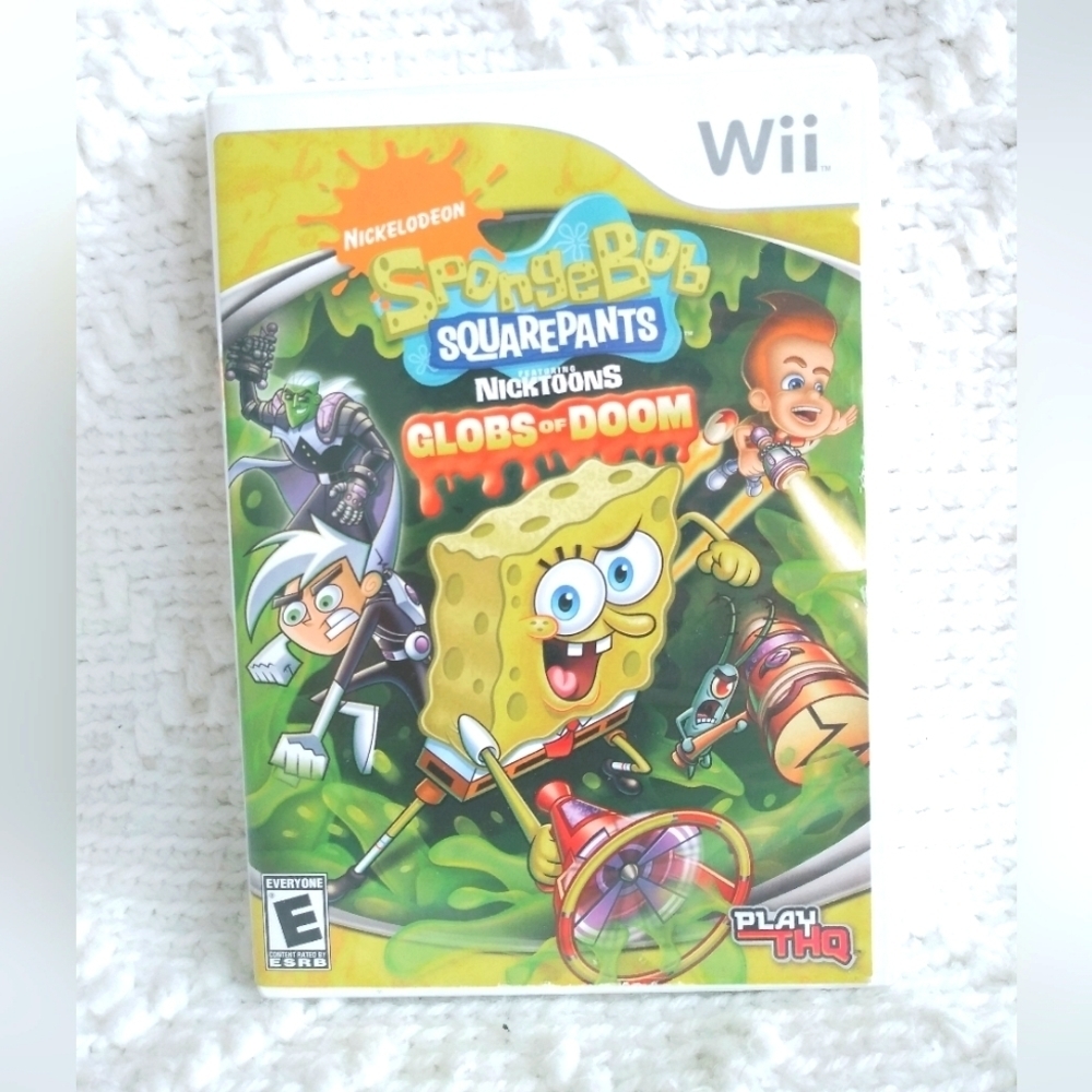 Spongebob squarepants Globs of doom  Wii game